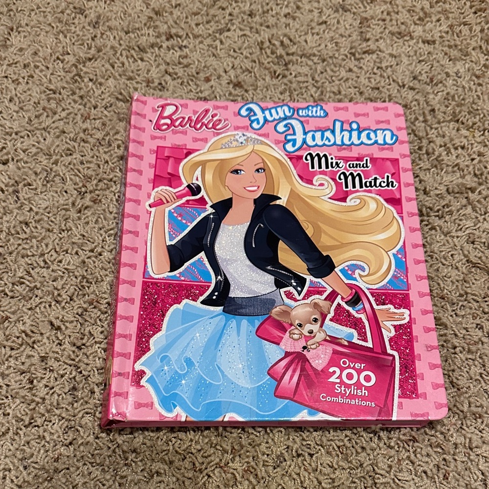 barbie mix and match flip book